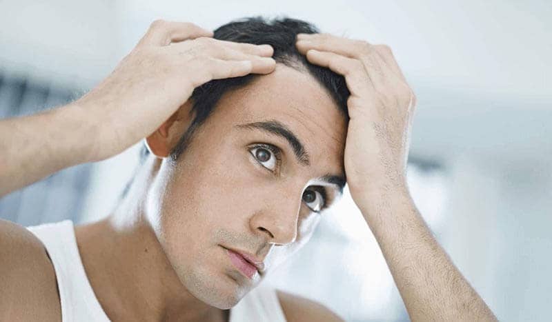 Síntomas de la caída de cabello